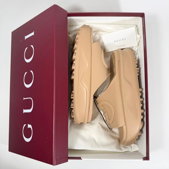Gucci Interlocking G Platform Slide Sandal - Women’s 9 - Picture 2 of 8